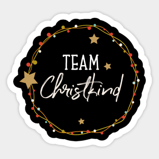 Team Christkind  Outfit for Family Christmasoutfit Sticker